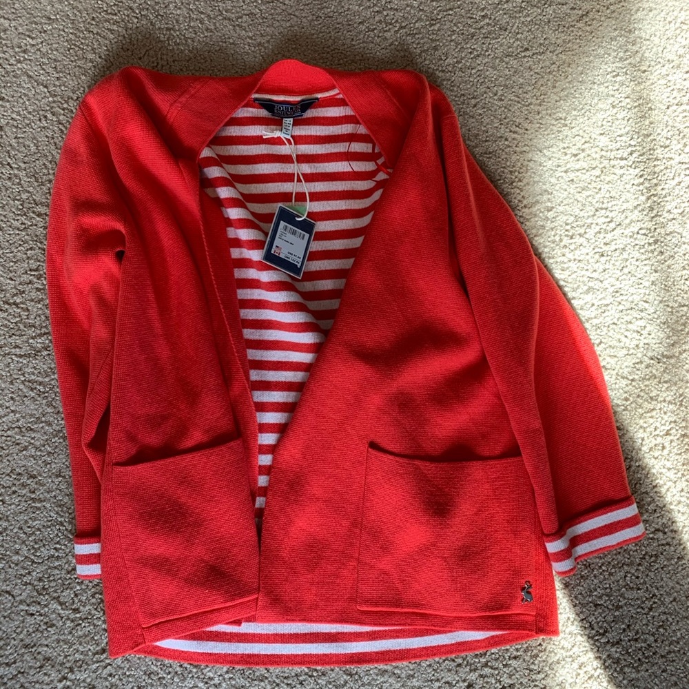 NWT JOULES BLAZER-CARDIGAN